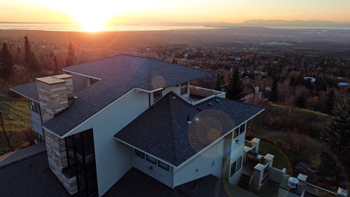 Luxury Home Roof Repairs and Roof Installation in Anchorage, Alaska