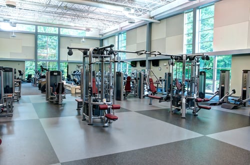 Chelsea Wellness Center Fitness Floor