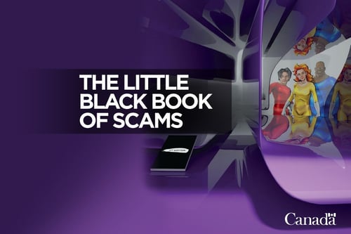 The Little Black Book of Scams cover page