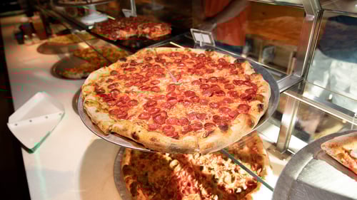 Pepperoni Pizza at PizzaCake by Buddy Valastro at Harrah's Las Vegas