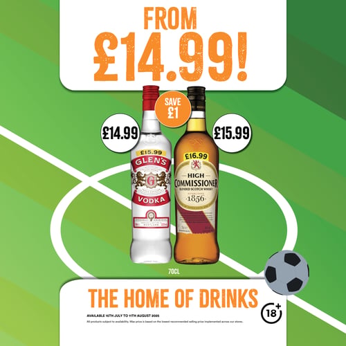 Check out our great deals on wines, beers & spirits