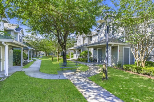 Grassy area at Saxon Trace, Orange City, FL, 32763