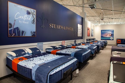 Bloomington Slumberland Furniture Stearns and Foster mattresses