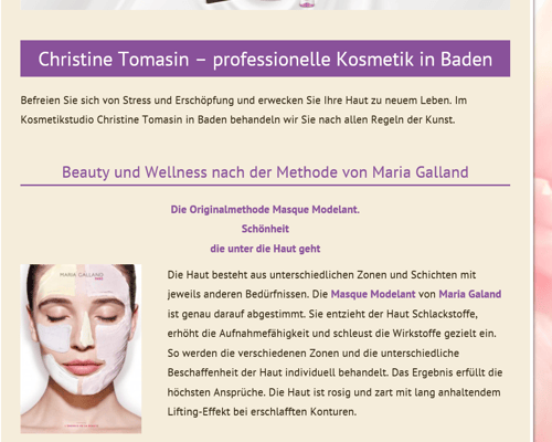 Gesundheits- u Schönheitszentrum Christine Tomasin