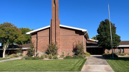 The Church of Jesus Christ of Latter-day Saints building in St. George, Utah, at 3519 Manzanita Road.