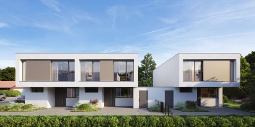 Prégny-Chambésy : Projet de 3 villas dont une individuelle