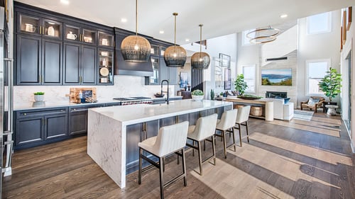 Open-concept living
