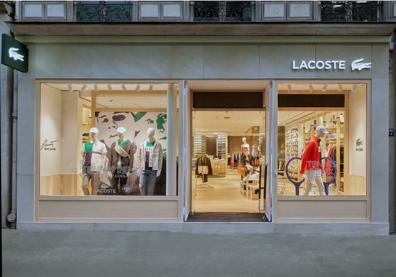Lacoste Opéra Vitrine