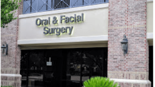Main entrance at Katy Center for Oral & Facial Surgery