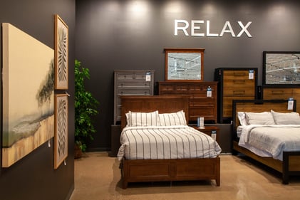 Bloomington Slumberland Furniture farmhouse bed