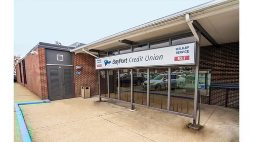 External view of local credit union located in Newport News, VA