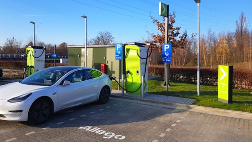 EV charging station Allego Hasselt Zuid
