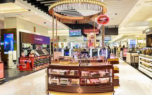 Charlotte Tilbury Makeup & Beauty Store at Dubai Duty Free International Airport Terminal 1