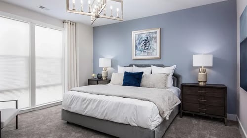 Interior of a new construction home by Pulte Homes