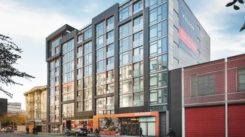 Apartment complex at 923 Folsom, SoMa San Francisco