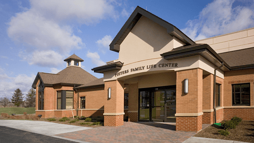 Exterior image of Rochester Regional Health Physical Therapy and Rehabilitation at The Pieters Family Life Center
