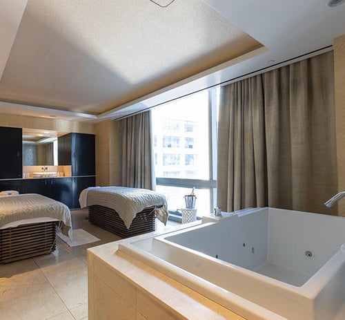 Luxury Spa in SoHo, New York. Sisley Spa at The Dominick hotel features a full menu of skin care services, massage, body rituals and immersive Moroccan Hammam rituals. Custom services available.  Interior