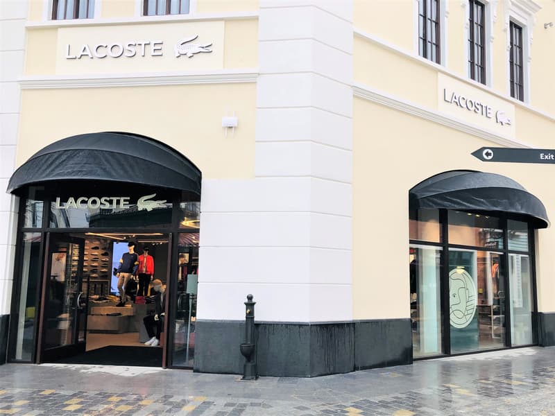 Lacoste Cannock Outlet Store Front