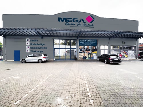 Standortbild MEGA eG Magdeburg, Großhandel für Maler, Bodenleger und Stuckateure