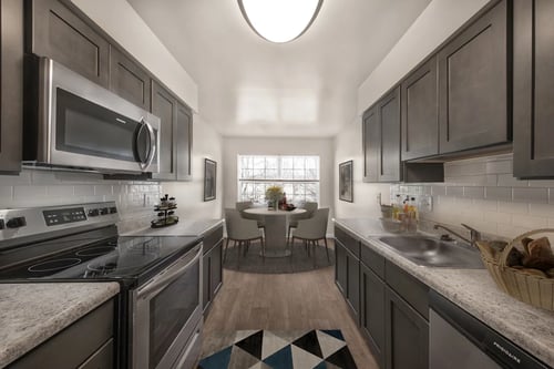 Modern Kitchen at The Apartments at Owings Run in Owings Mills, MD, 21117