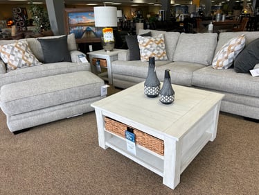 Zander seating set at Slumberland Furniture Store in Eveleth,  MN