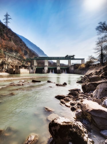 Barrage de Lavey
