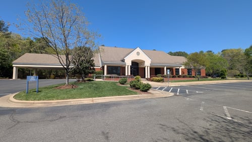 Outside view of the State Employees' Credit Union Holly Springs branch