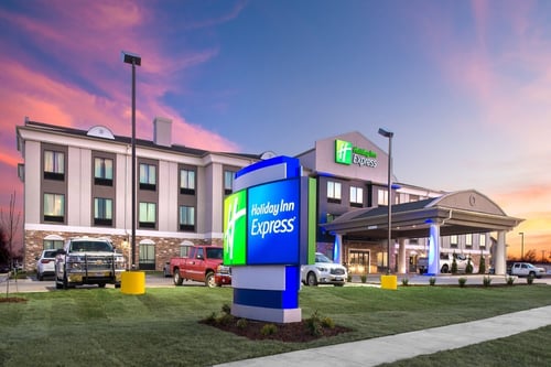 The brand new Holiday Inn Express in Hutchinson, KS.