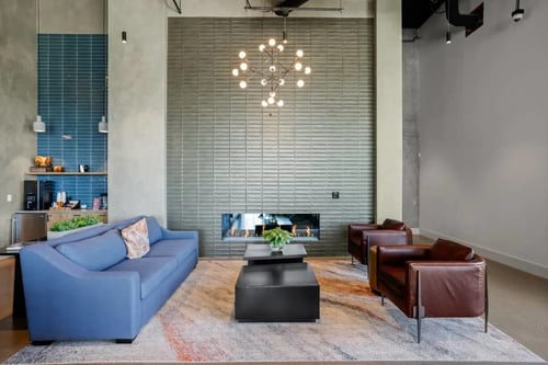 Lobby Area at Riverfront Everett, Washington