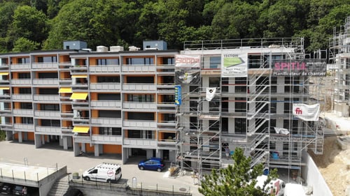 Caisse de pension immeuble locatif