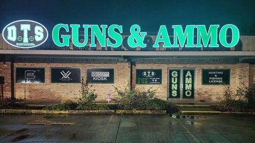 DTS Tactical Guns and Ammo in Lake Charles, LA, is a top destination for firearm enthusiasts, offering a wide selection of equipment and accessories. Our website features an impressive range of handguns, rifles, shotguns, and silencers to enhance shooting experiences. We also provide a diverse ammo selection for both training and tactical needs, along with top-quality optics like Vortex Optics for precision. As a Glock Stocking Dealer and Silencer Shop Gold Dealer, we offer industry-leading brands such as Aero Precision, Holosun, and Magpul. Visit us online or at 222 Hwy 171, Lake Charles, LA 70611.