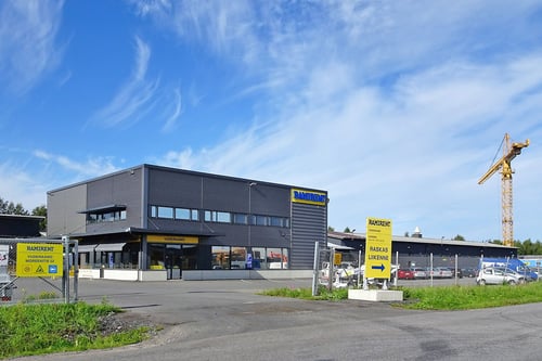 Ramirentin Oulun konevuokraamo.