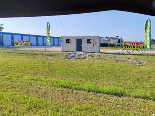 Top Lock Storage Boat & RV Fulton Self Storage Facility with Drive Up Units In Fulton Texas
