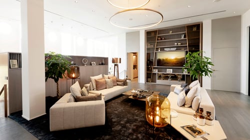 View of a Audemars Piguet boutique.