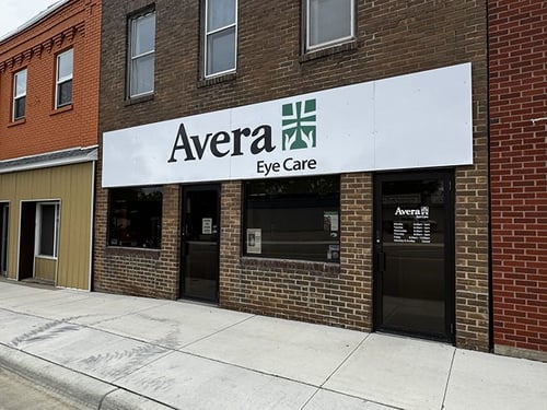 Avera Eye Care building in Dawson, MN