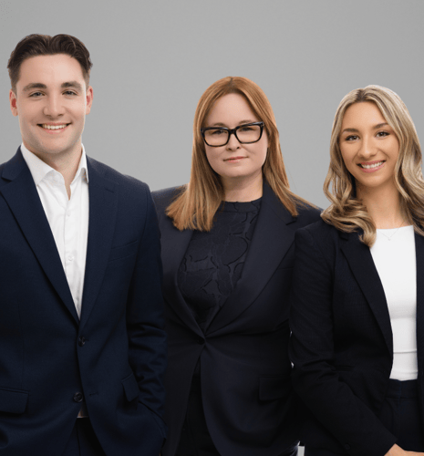 Image of Julie Brouillette, Britanee Bédard and Justin Barile.