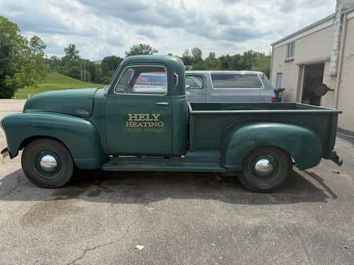 Hely Heating and Air Conditioning Co. service truck