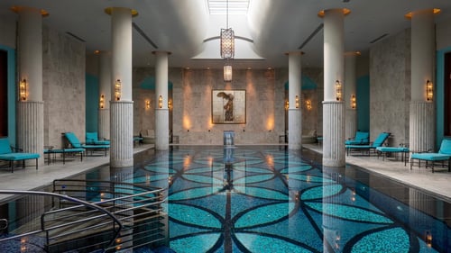 The spa at Four Seasons Hotel Istanbul at the Bosphorus.