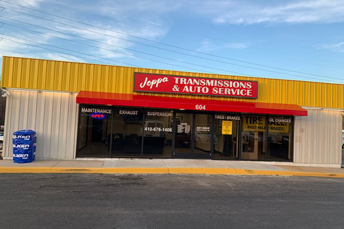 outside of shop