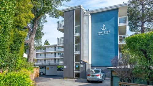 Apartment Complex at The Pier at Sausalito, California