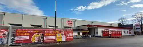 Außenansicht Sonderpreis Baumarkt, Keffelker Straße 36 in Brilon