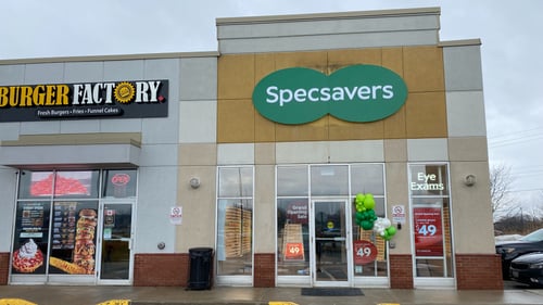 Specsavers Ancaster storefront