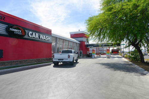 Tommy's Express Car Wash in Tucson, Arizona on E. 22nd St.