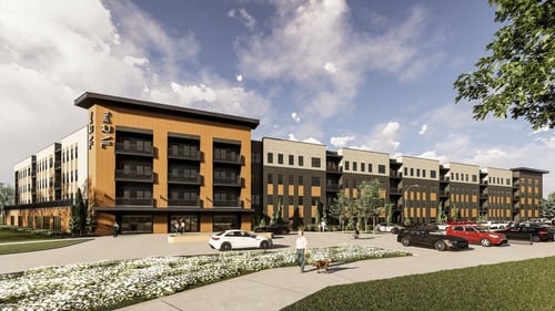 Exterior view at The Rail in St. Louis, MO 63110