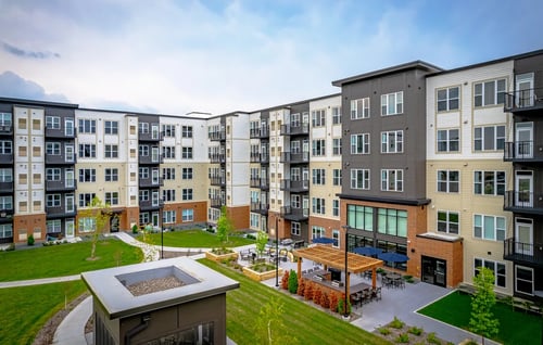 Apartment homes at Legacy Commons at Signal Hills, West St. Paul, MN, 55118