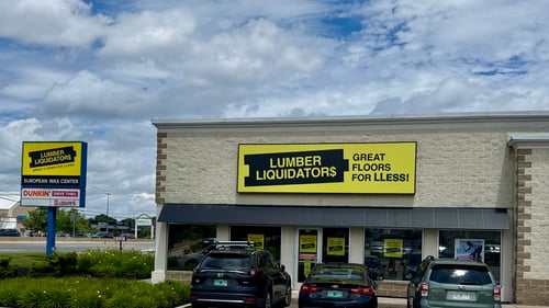 Dedham Lumber Liquidator store front