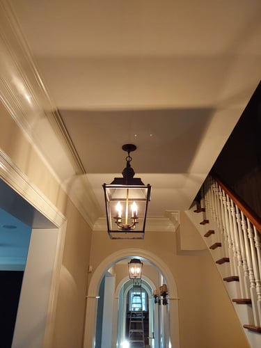 Ace Handyman Services installed a new light fixture in New Albany, Ohio.