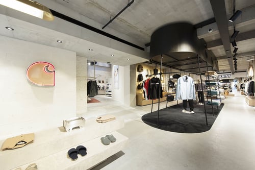 Carhartt WIP Store Brussels interior