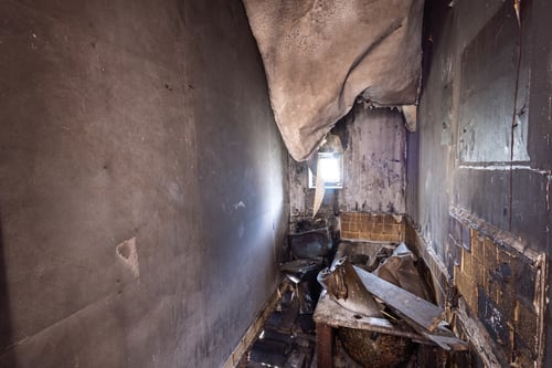 fire damage restoration