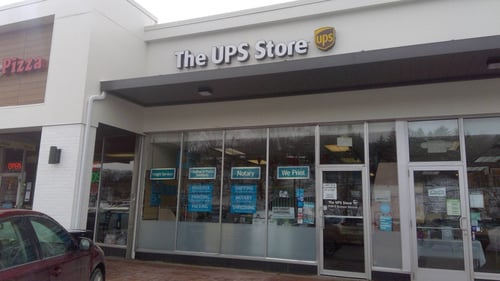 Storefront of The UPS Store in Pittsburgh, PA